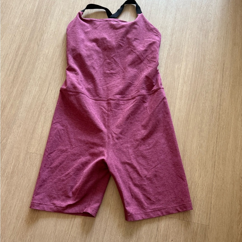 Beyond Yoga Spacedye Biker Short Jumpsuit